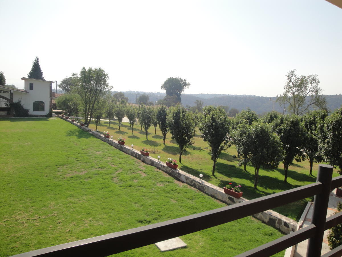 Hotel Los Sauces Villa Del Carbon Rom bilde