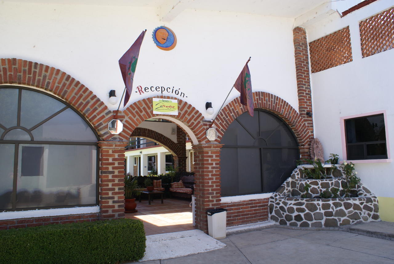 Hotel Los Sauces Villa Del Carbon Eksteriør bilde